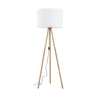 Lampadaire Tokyo 1 lumière – pin – en métal et bois – style scandinave