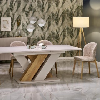 Lampadaire Tokyo 1 lumière – pin & noir – en métal et bois – style scandinave