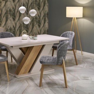 Lampadaire Tokyo 1 lumière – pin & noir – en métal et bois – style scandinave