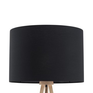 LAMPADAIRE TOKYO NOIR 1 PIN VIEILLI