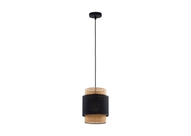 LAMPE SUSPENSION NOIRE BOHO 1 200