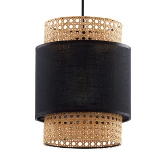 LAMPE SUSPENSION NOIRE BOHO 1 200