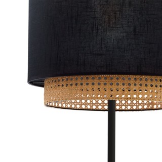 Lampadaire Boho – noir – en métal – style scandinave