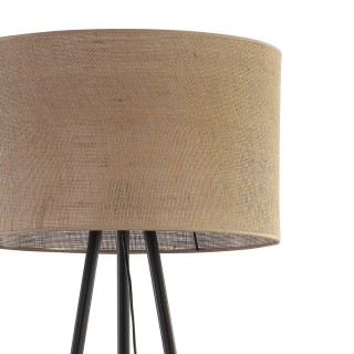 Lampadaire Juta 1 lumière – noir – en métal – style scandinave