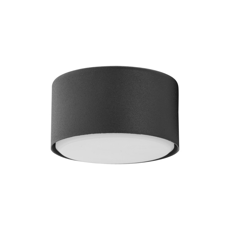 Plafonnier Top 1 lumière – noir – en métal – style moderne