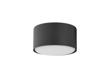 Plafonnier Top 1 lumière – noir – en métal – style moderne