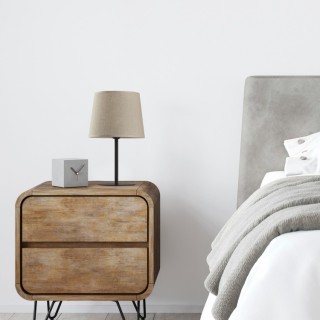 LAMPE DE CHEVET EN LIN CHICAGO 1