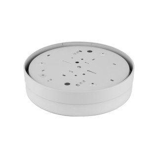 Plafonnier Pori – blanc – en métal – style moderne