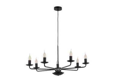 Suspension Limal – noir – en métal – style industriel