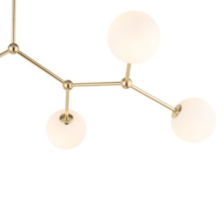 Plafonnier Fairy 6 lumières – doré – en métal – style moderne