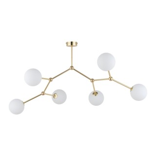 Plafonnier Fairy 6 lumières – doré – en métal – style moderne