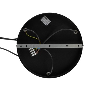 Suspension Earth 3 lumières – noir – en plastique – style moderne