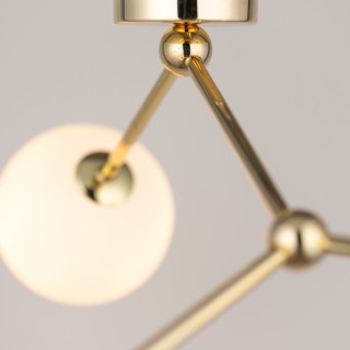 Plafonnier Fairy 3 lumières – doré – en métal – style moderne