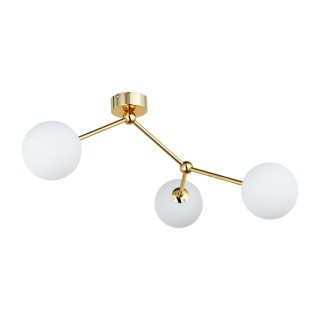 Plafonnier Fairy 3 lumières – doré – en métal – style moderne