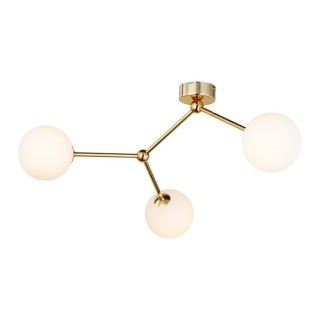 Plafonnier Fairy 3 lumières – doré – en métal – style moderne