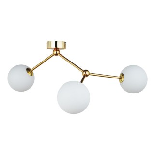 Plafonnier Fairy 3 lumières – doré – en métal – style moderne