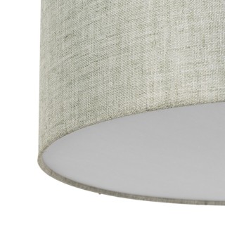 Plafonnier Earth 4 lumières – blanc – en métal – style loft