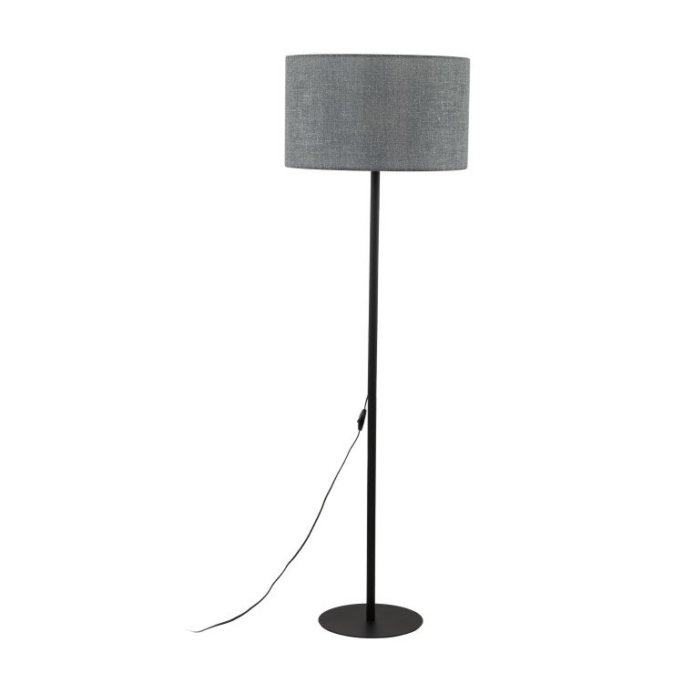 Lampadaire Earth 1 lumière – noir – en métal – style classique