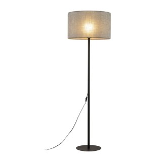 Lampadaire Earth 1 lumière – noir – en métal – style classique