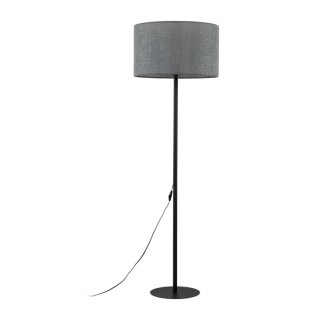 Lampadaire Earth 1 lumière – noir – en métal – style classique