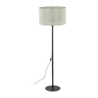 Lampadaire Earth 1 lumière – noir – en métal – style classique
