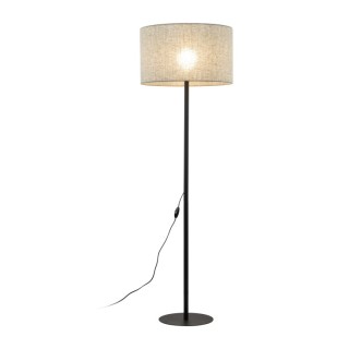 Lampadaire Earth 1 lumière – noir – en métal – style classique