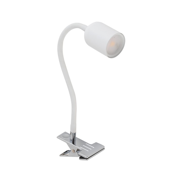 Lampe à poser Top 1 lumière – blanc – en métal – style moderne