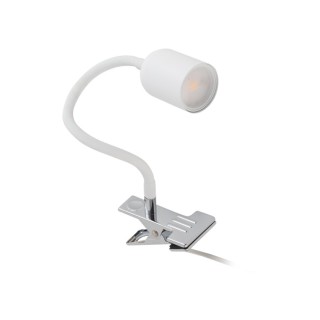 Lampe à poser Top 1 lumière – blanc – en métal – style moderne