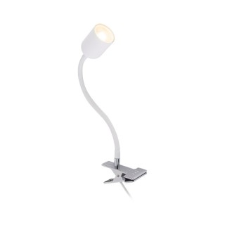 Lampe à poser Top 1 lumière – blanc – en métal – style moderne