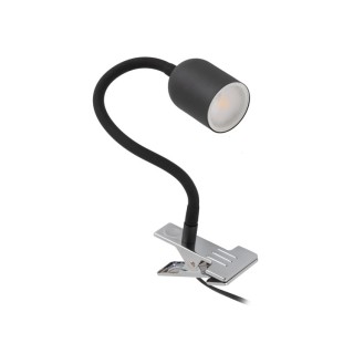 LAMPE MURALE À CLIP NOIRE SUPÉRIEURE 1