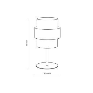 Veilleuse Calisto 1 lumière – noir – en métal – style moderne et chic