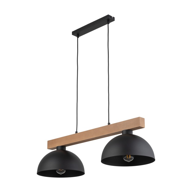 LAMPE SUSPENDUE NOIRE OSLO 2