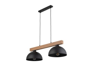 LAMPE SUSPENDUE NOIRE OSLO 2