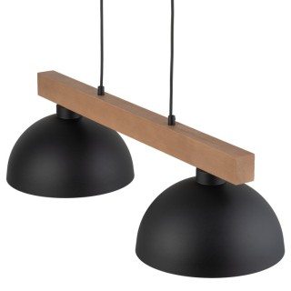LAMPE SUSPENDUE NOIRE OSLO 2