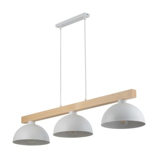 LAMPE SUSPENDUE BLANCHE OSLO 3