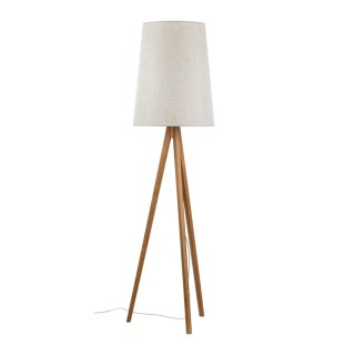 Lampadaire Walz 1 lumière – pin – en métal et bois – style moderne
