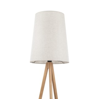 Lampadaire Walz 1 lumière – pin – en métal et bois – style moderne