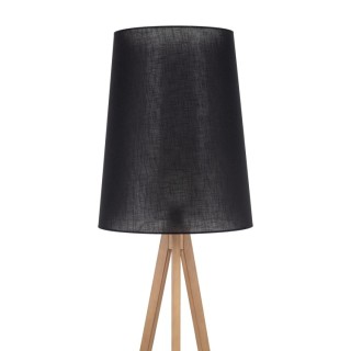 Lampadaire Walz 1 lumière – pin – en métal et bois – style moderne et loft