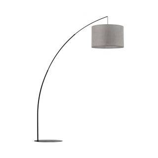 Lampadaire Moby 1 lumière – noir – en métal – style moderne