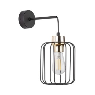 Applique murale Galaxy 1 lumière – doré & noir – en métal – style moderne