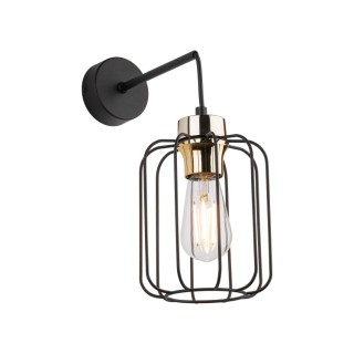 Applique murale Galaxy 1 lumière – doré & noir – en métal – style moderne