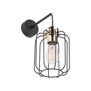 Applique murale Galaxy 1 lumière – doré & noir – en métal – style moderne