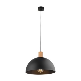 LAMPE SUSPENDUE NOIRE OSLO 1