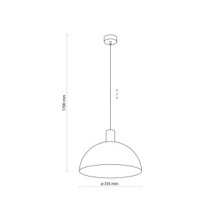 LAMPE SUSPENDUE NOIRE OSLO 1
