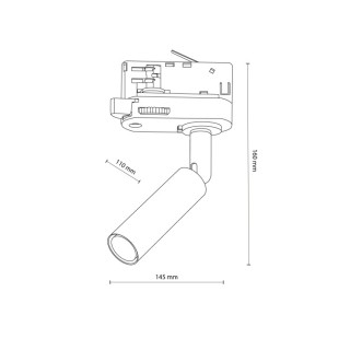TRACEUR TROIS CIRCULAIRES LAGOS BLANC 1 G9