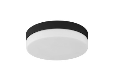 Plafonnier Pori – noir – en métal – style moderne