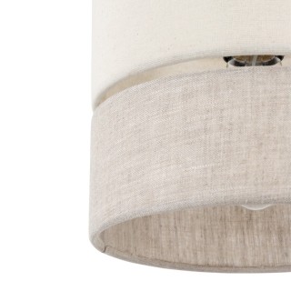 Suspension Eco 1 lumière – pin & noir – en bois – style scandinave