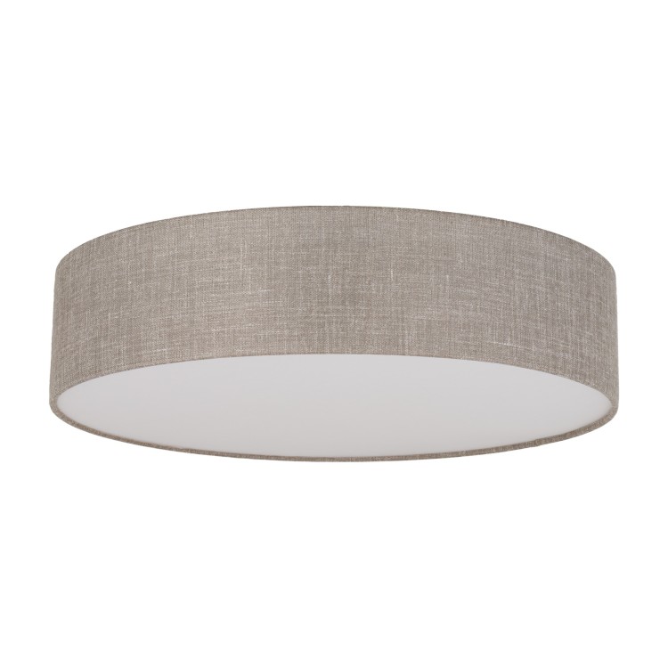 Plafonnier Rondo 6 lumières – blanc – en métal – style bohème