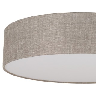 Plafonnier Rondo 6 lumières – blanc – en métal – style bohème