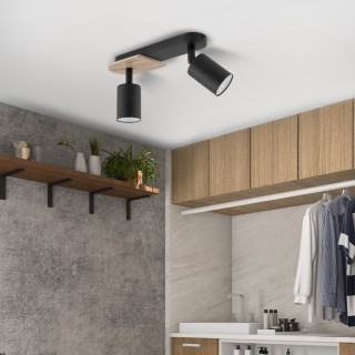 PLAFONNIER COVER BOIS 2